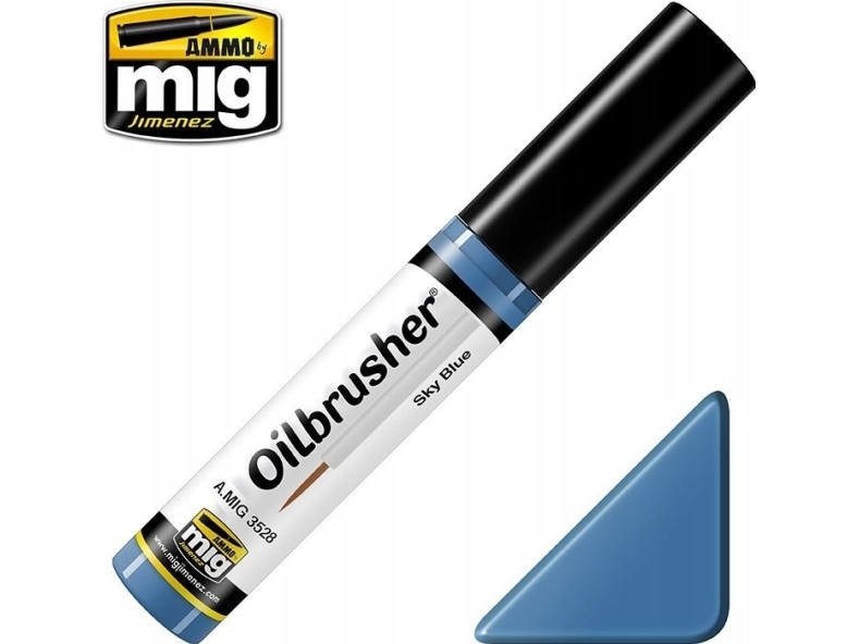 Vallejo Ammo Oilbrusher - Sky Blue (10 ml) | Skola & Hobby - Konstmaterial - Specialprodukter | GameStuff