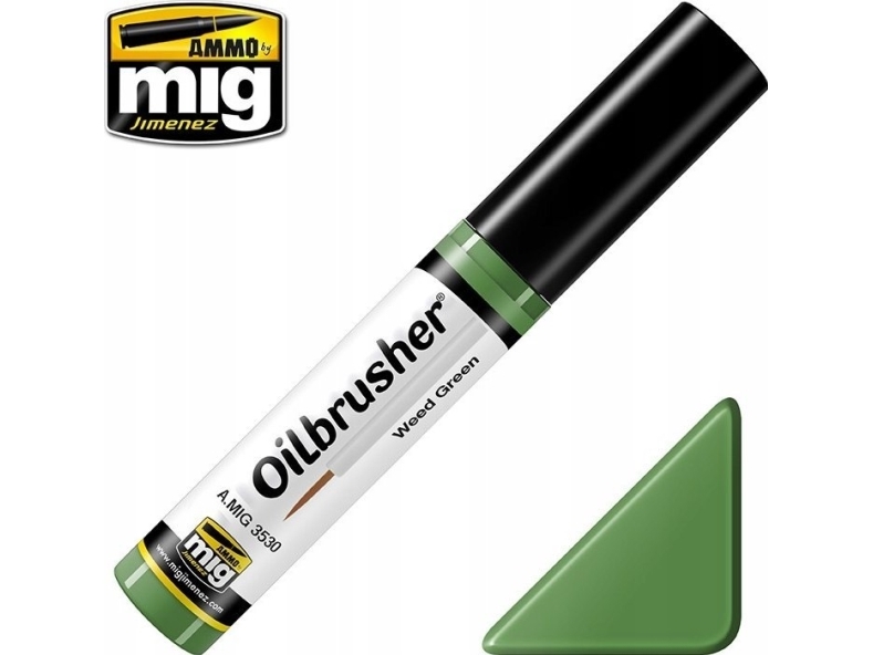 Vallejo Ammo: Oilbrusher - Weed Green (10 ml) | Skola & Hobby - Konstmaterial - Specialprodukter | GameStuff