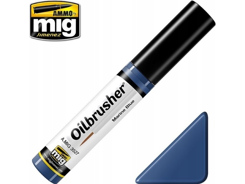 Vallejo Ammo: Oilbrusher - Marine Blue (10 ml) | Skola & Hobby - Konstmaterial - Specialprodukter | GameStuff
