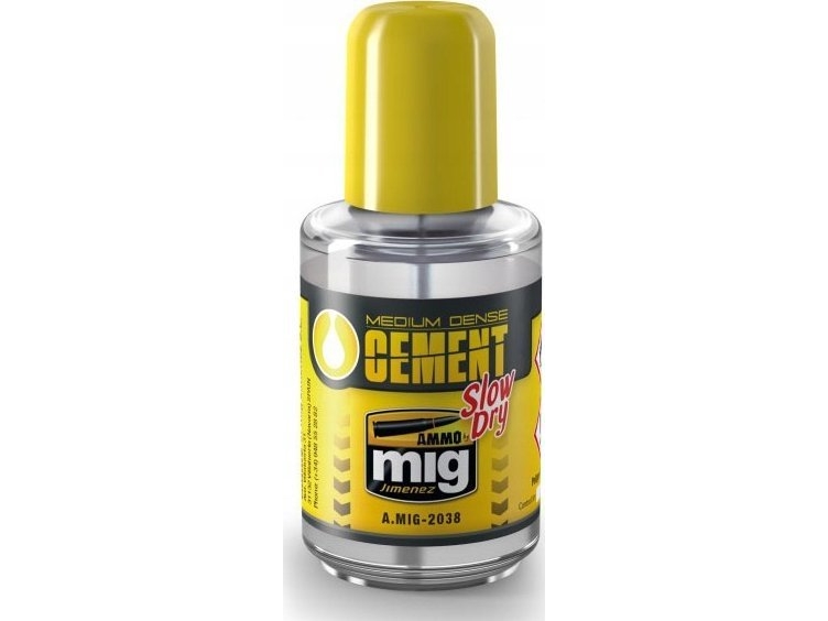 Vallejo Ammo: Medium Dense Cement - Slow Dry (30 ml)