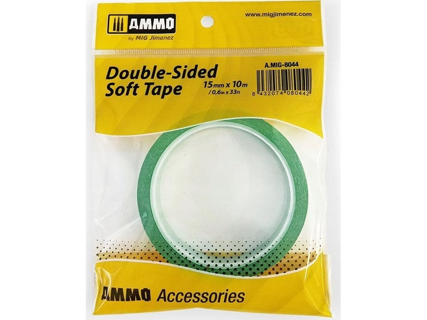 Vallejo Ammo: Doppelseitiges Soft Tape (3 Mm X 33 M)