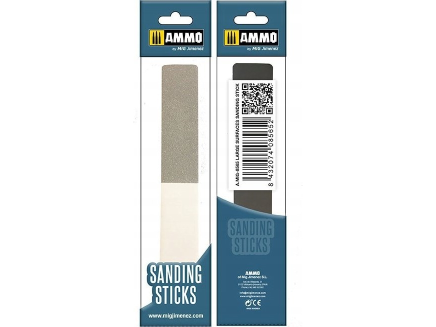 Vallejo Ammo: slipsticka - stor yta (1) | Färg & Tillbehör - Målningsverktyg - Slipverktyg | GameStuff