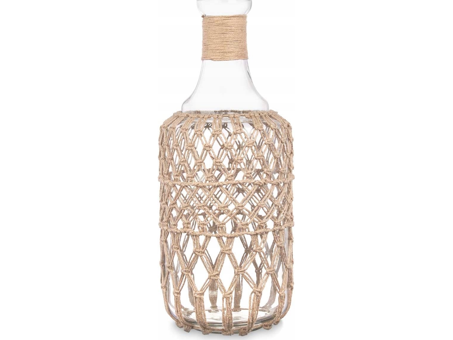 Present Dekor Dekorativ flaska i flätat garn | N - A | GameStuff