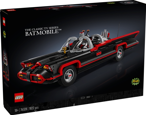 Lego Super Heroes 76328 Batman : Batmobil Aus Der 60Er-Jahre-Fernsehserie