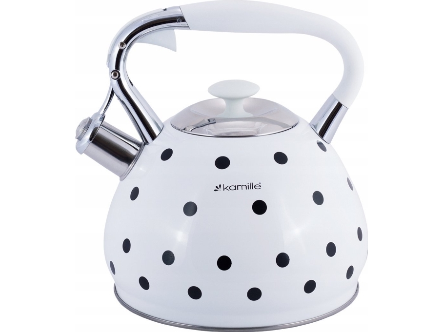Kamille Nicht-Elektrischer Wasserkocher 0695Wh White 3 L