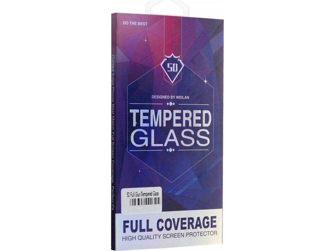Partner Tele.Com 5D Full Glue Tempered Glass - Für Iphone Xr / 11 (Matte) Schwarz