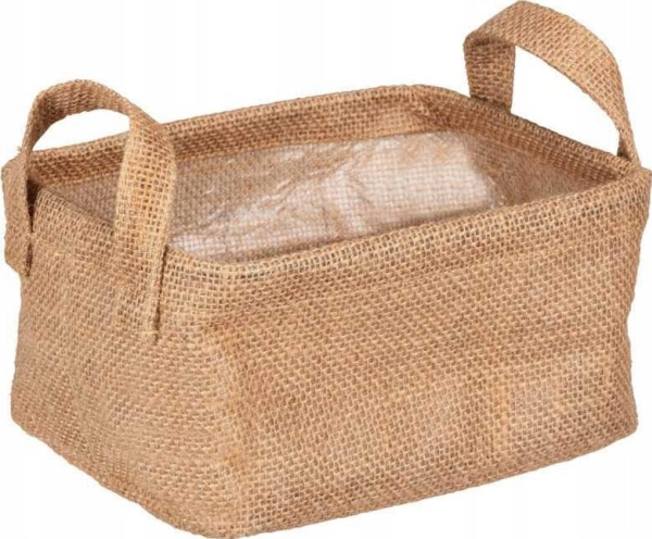 Wenko Juna Aufbewahrungskorb Mit Griffen, 100% Jute, Wenko