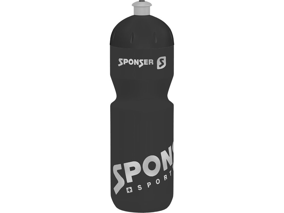 Sponser Trinkflasche Sponser Net Schwarz/Silber 750 Ml (Neu)
