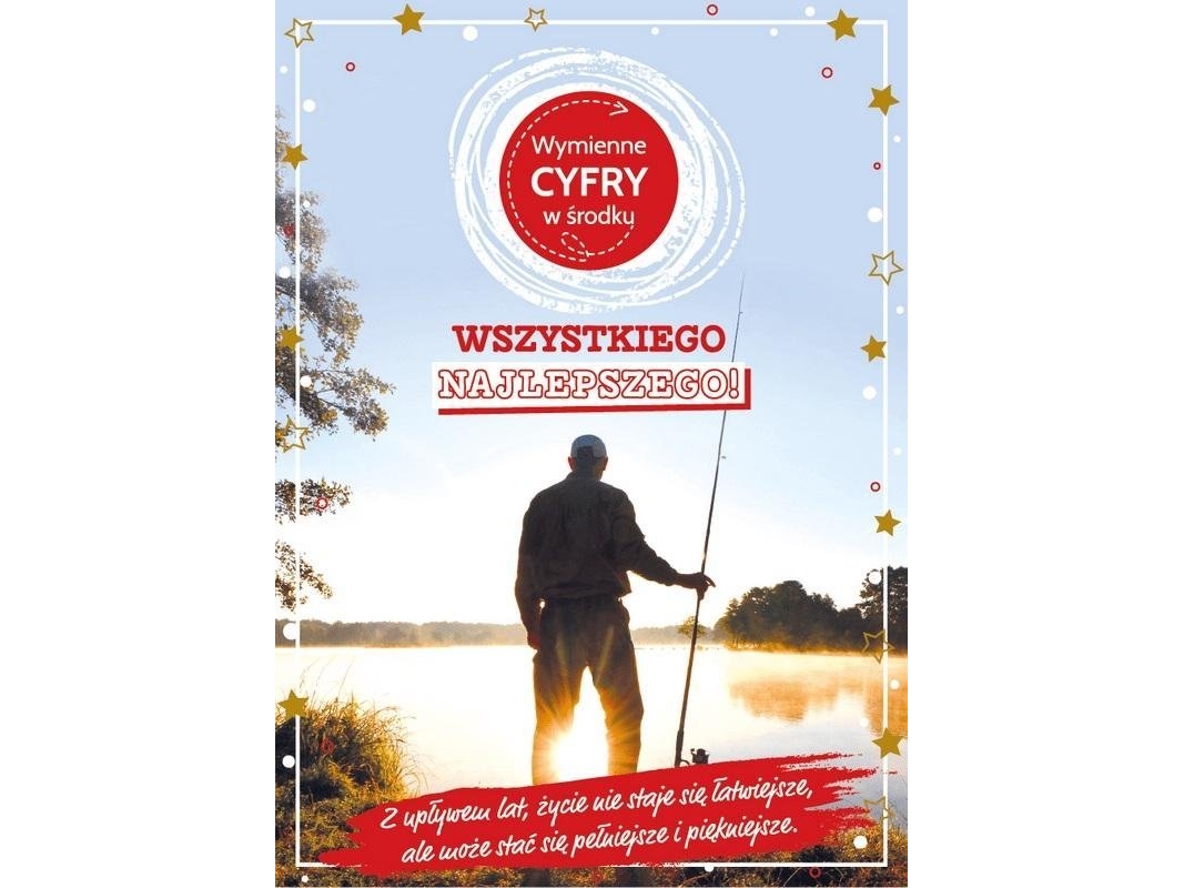 Fødselsdagskort Carnet Udskiftelige numre