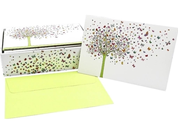 Peter Pauper Press Karnety Mini Drzewo Motyli |