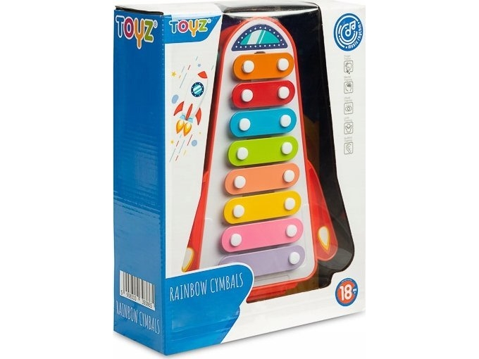 Toyz pædagogisk legetøj - regnbueklokker