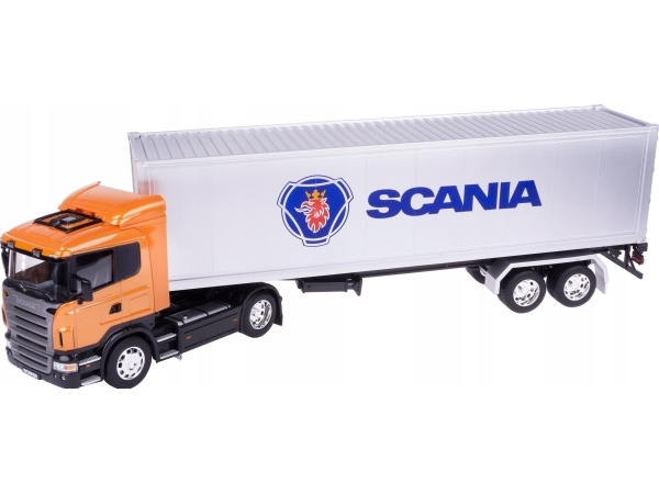 Welly Lastebil Scania R470 Med Henger 1:32