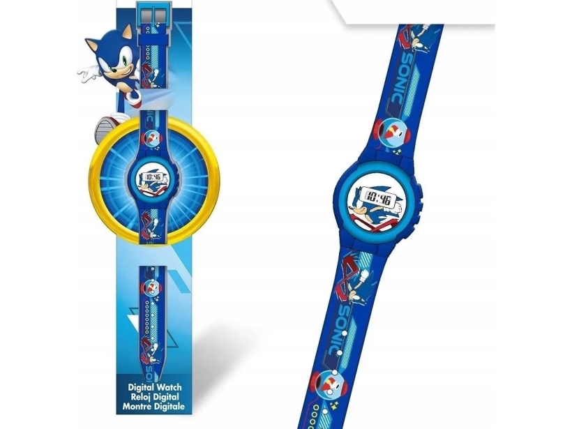 Digitale Sonic-Armbanduhr