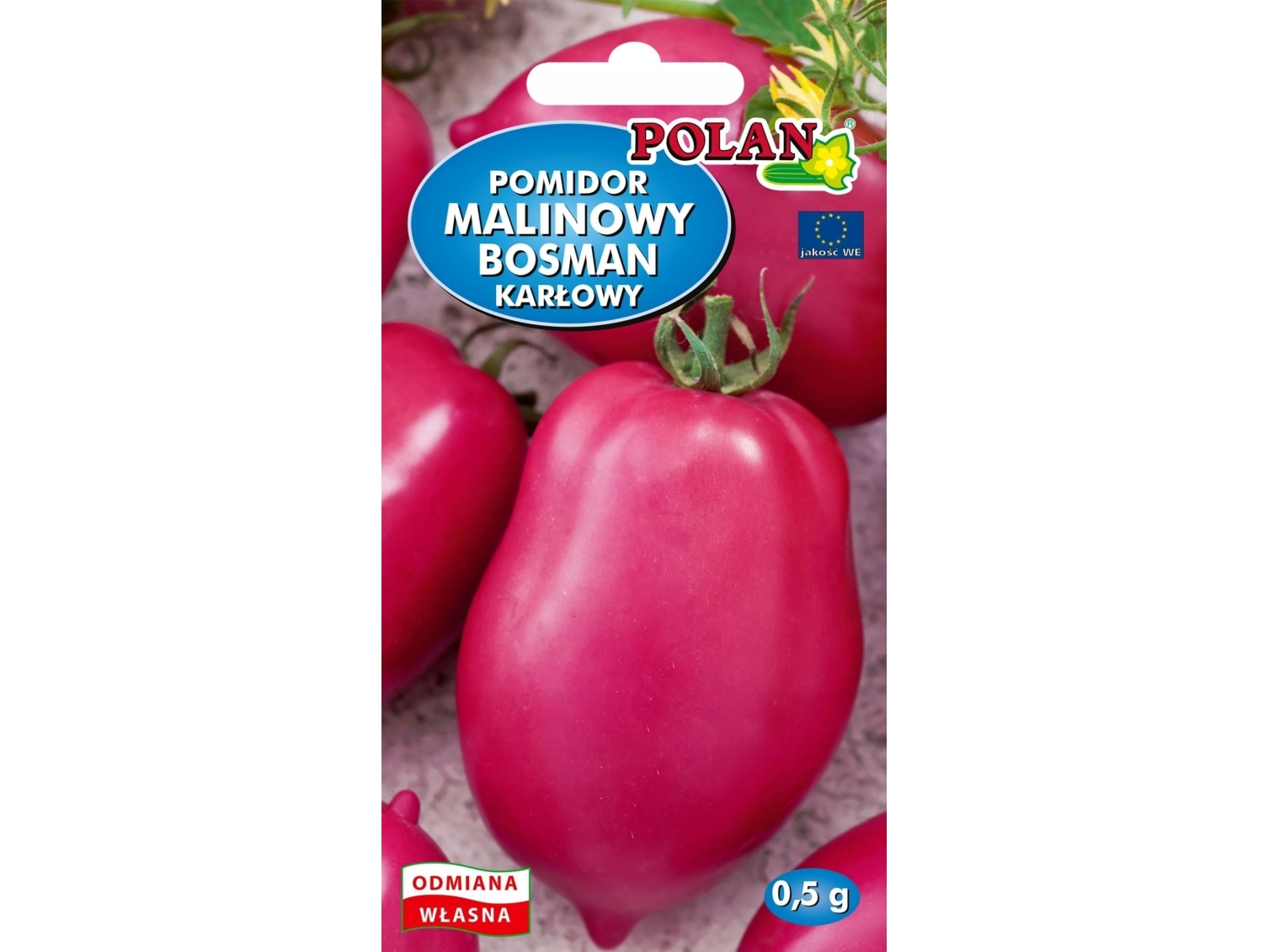 Polan PLATINET tomatfrø hindbær BOSMAN TOMATO SEEDS 0,5 g