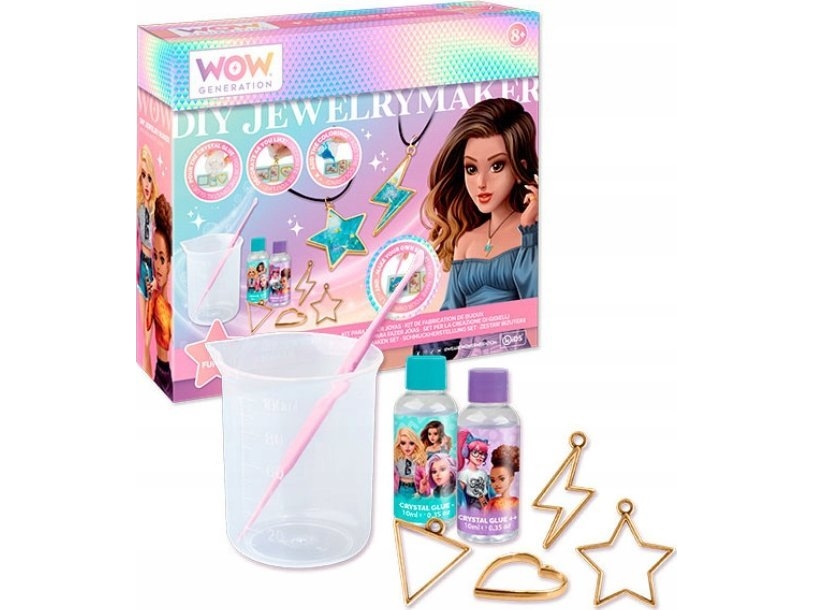 WOW® Generation, DIY Resin Smyckestillverkningsset | Leksaker - Kreativitet - Mode och smycken | GameStuff