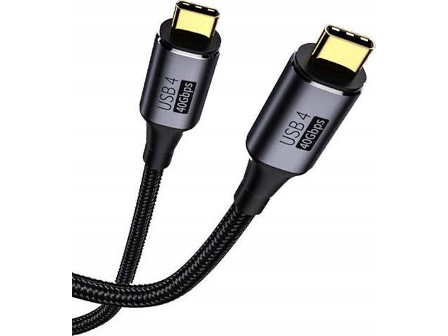 Usb-Kabel Vega Usb-C Til Usb-C 1 M Sort