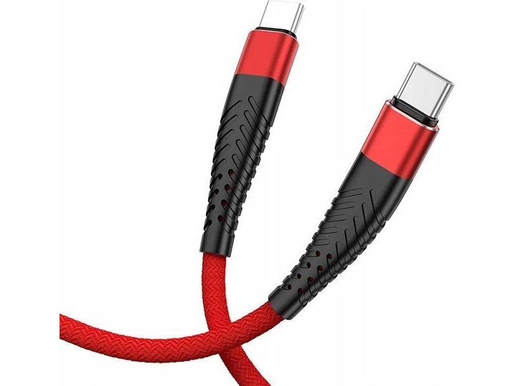 Usb-Kabel Vega Usb-C Til Usb-C 1 M Rød
