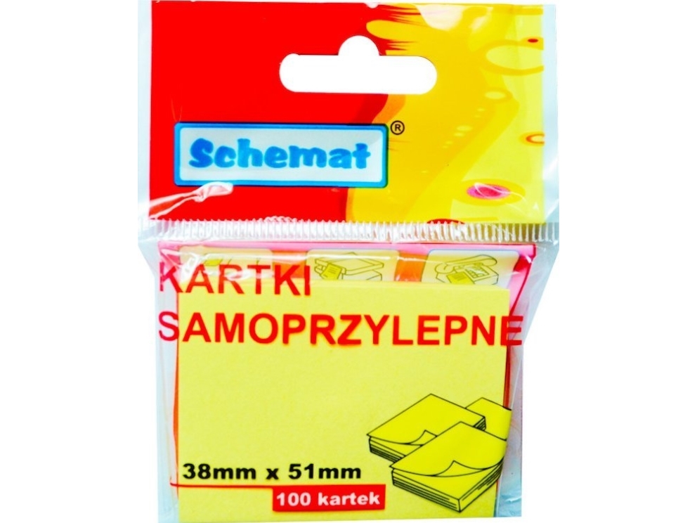 Post-it Sticky notes 38x51mm 100 stk