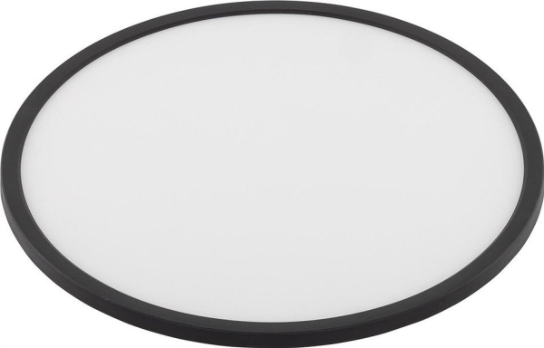 Tk Lighting Tk Lighting Aqua Black Small 6901 Plafond Deckenleuchte Kreis Mit Schalter Am Gehäuse 1X24w Led 3000/4000/6500K Schwarz/Weiß