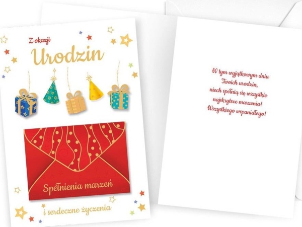 B6 Geburtstagskarte (Geschenke)