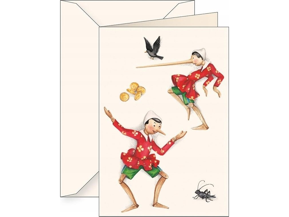 Tassotti Karnet B6 + koperta 7532 Pinokio | Bordssättning - Bar & vin - Menykort | GameStuff