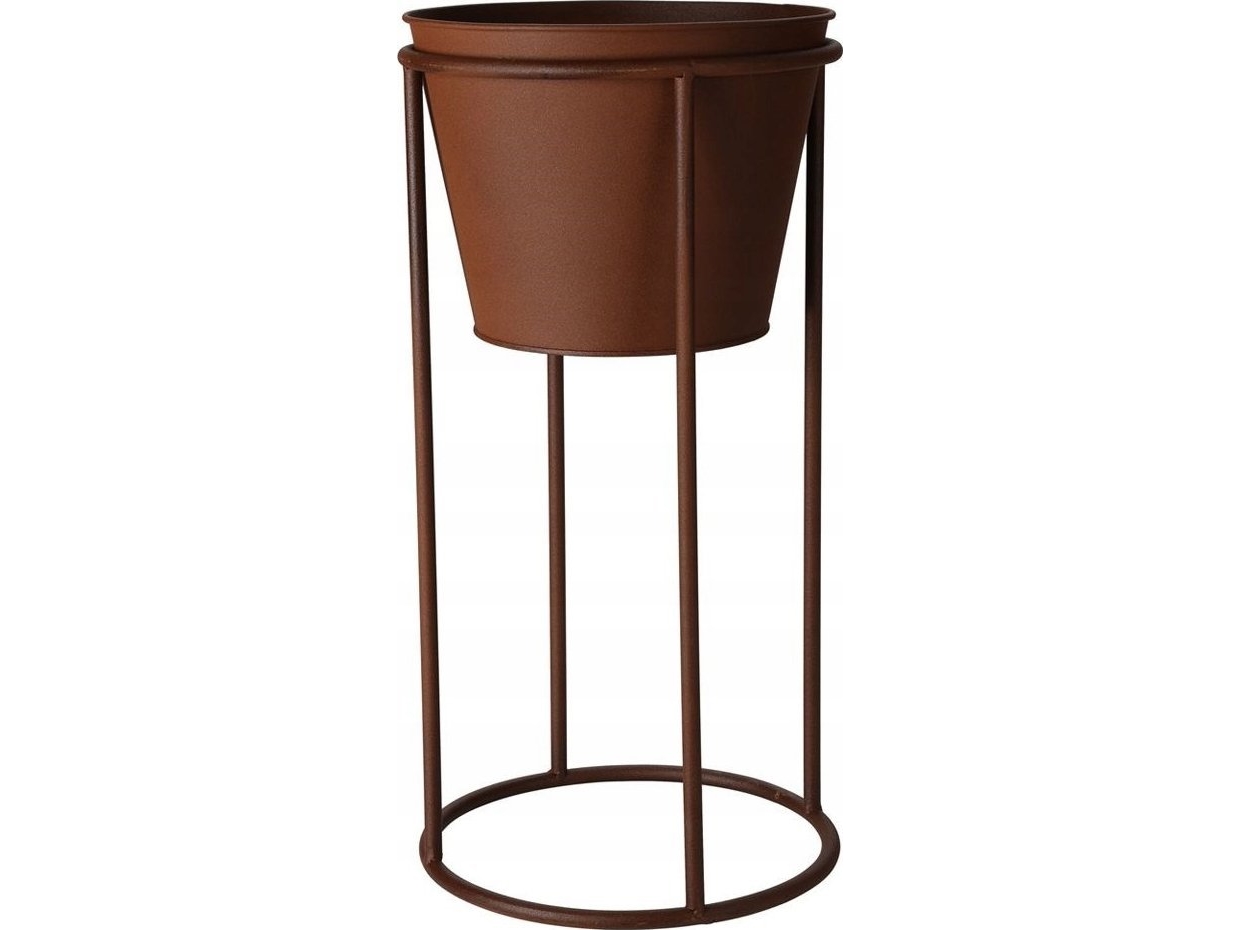Home Styling Collection krukor på ben, rost-effekt, 2 st | Baby & barn - Dekoration - Burkar och krukor | GameStuff