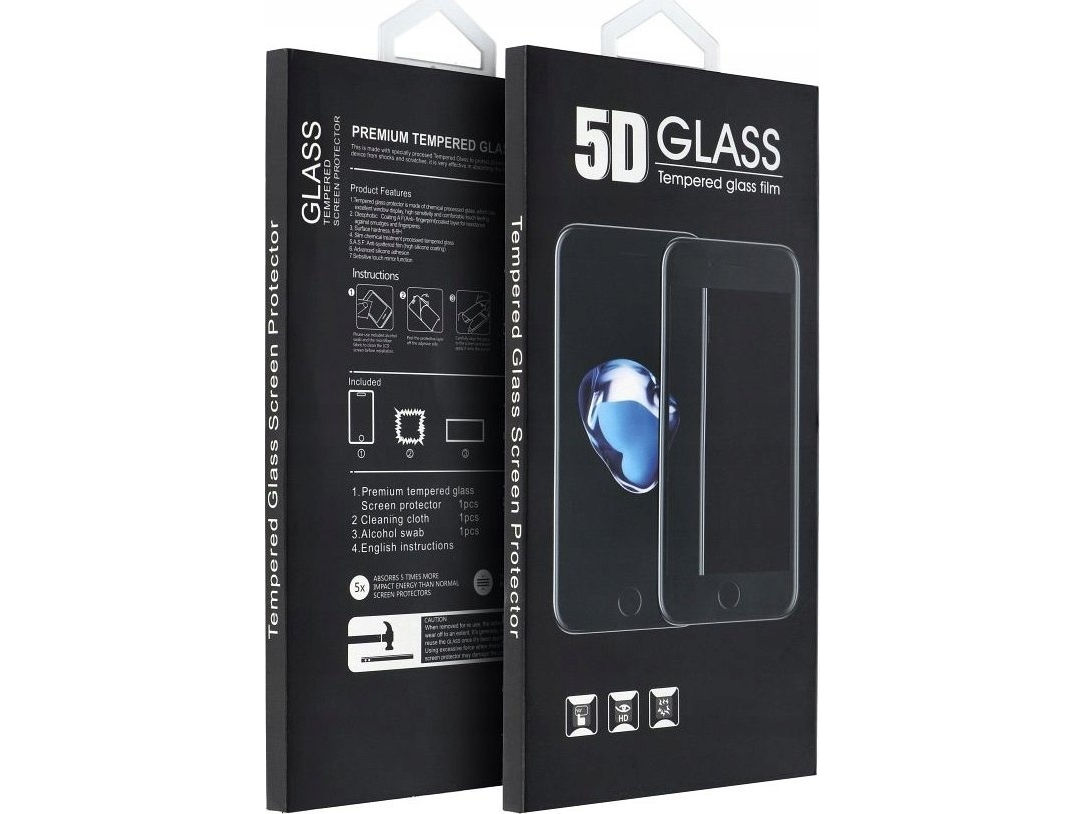 Partner Tele.Com 5D Full Limet Hærdet Glas Til Samsung Galaxy A35 / A55 Sort