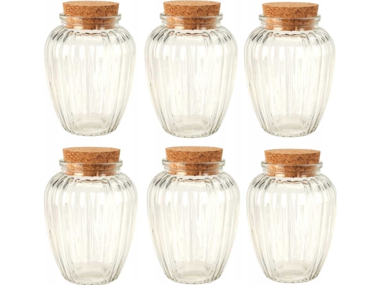 Home Styling Collection Förvaringsburk i glas, 280 ml | Köksutrustning - Förvaring - Glasburkar | GameStuff