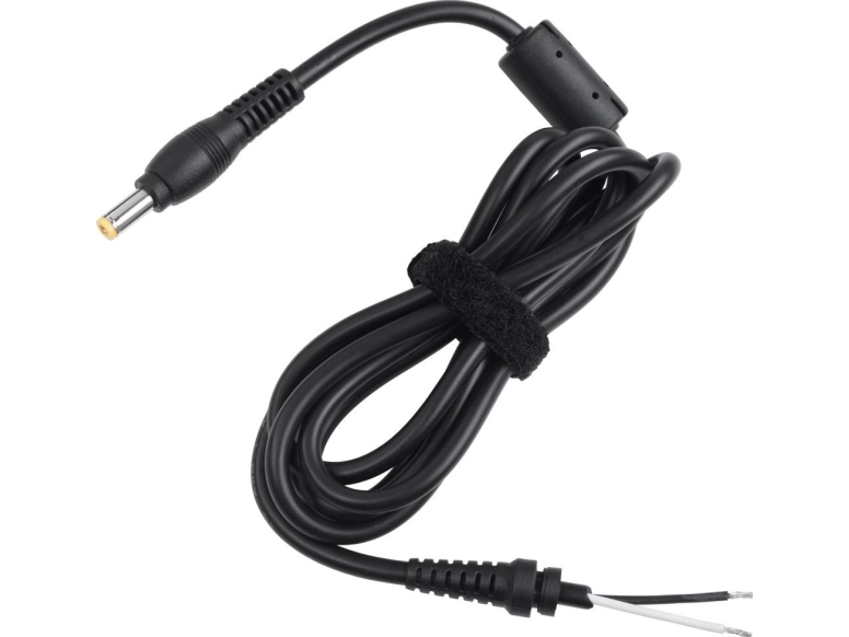 Quer 5,5/2,5 (19V/6,3A) netstik med Quer-installationskabel