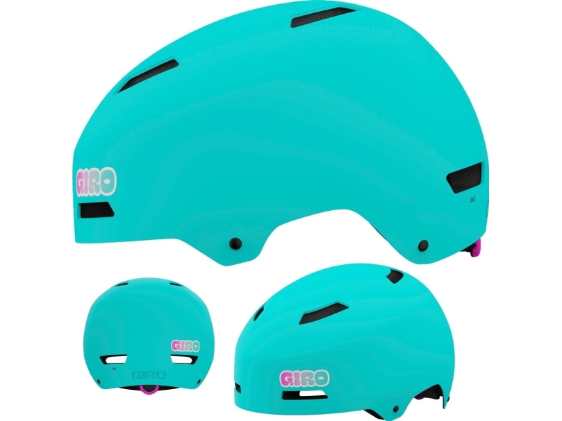 Giro Kask Dziecięcy Juniorski Giro Dime Fs Matte Screaming Teal Roz. S (51-55 Cm) (New)...