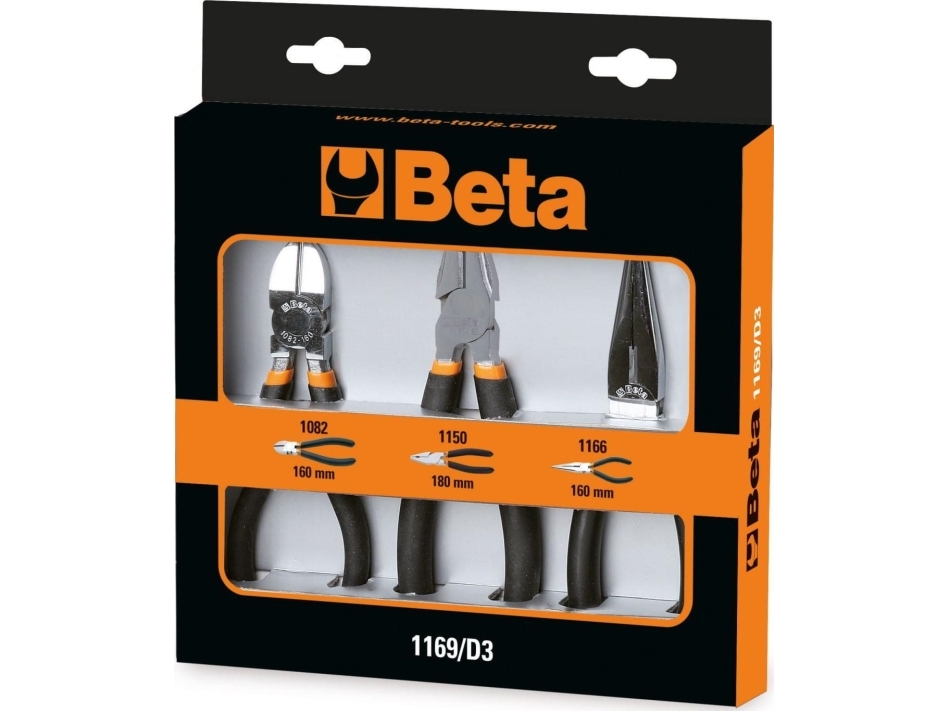 Beta Tools Univers.And Tn.Cr Pistons 3 Pcs. 1169/D3 Beta Utensili S.P.A.