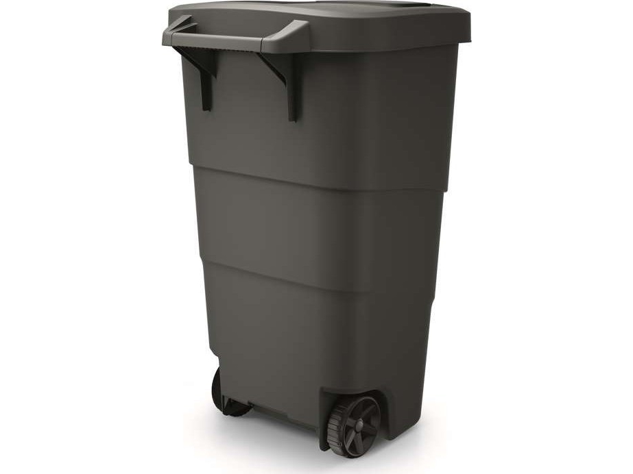 TRITON Trädgårdstunna WHEELER 110 L Svart återvinning | Trädgården - Jord & Växter - Växt Tillbehör | GameStuff