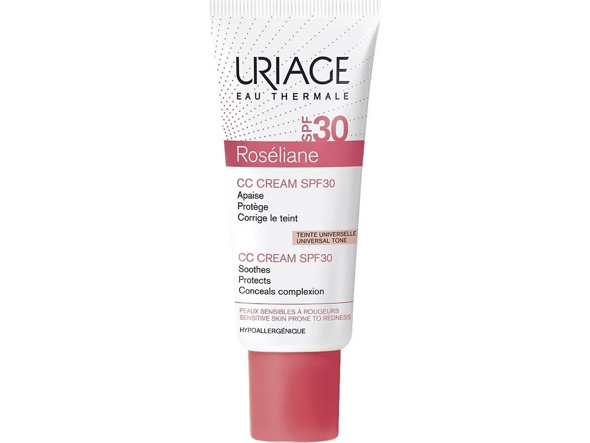 Uriage Roséliane Anti-Redness CC Cream SPF30 Medium 40 ml | Smink - Stiftelsen - BB & CC Kräm | GameStuff