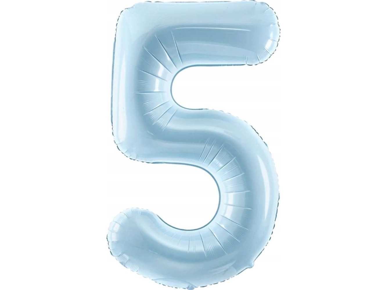 Party Deco Ballon Folie 5 Lyseblå 72 Cm