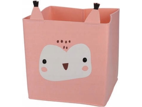 Home Styling Collection foldbar legetøjskasse FOREST FRIENDS, med ører, filt