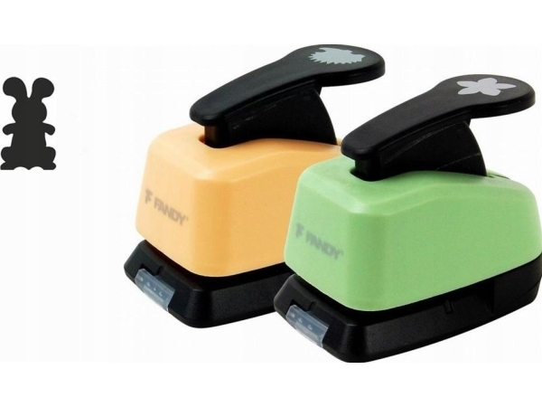 FANDY Dekorativ udstansning 16mm kanin MIX