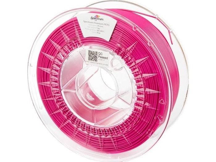 Spectrum Filaments 80539 Pet-G Premium Filament Chemikalienbeständig, Schlagfest 1,75 Mm 1000 G Pink (1 Stück)