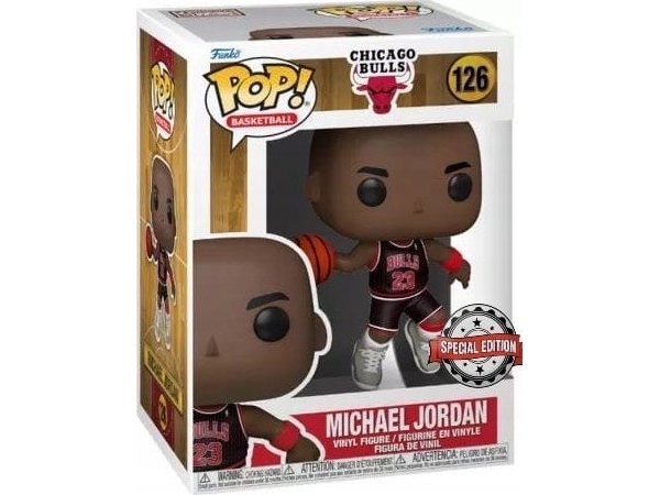 Funko Pop! Vinylfigur Chicago Bulls - Michael Jordan, 9,5 Cm