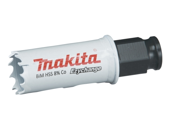 Makita E-03676, Enkelt, Boremaskine, Stål, Aluminium, Plast, Træ, Rustfrit stål, Hvid, Bimetal, 4,4 cm