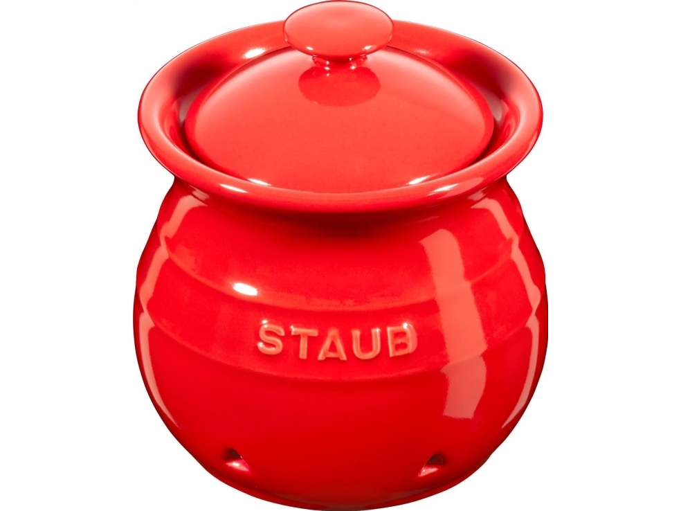 Staub Garlic Keeper 11cm Cherry Red