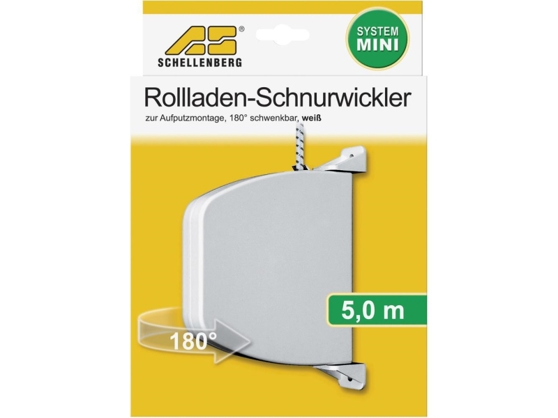 Schellenberg 50506 Snorvikler overflademonteret Passer til Schellenberg mini