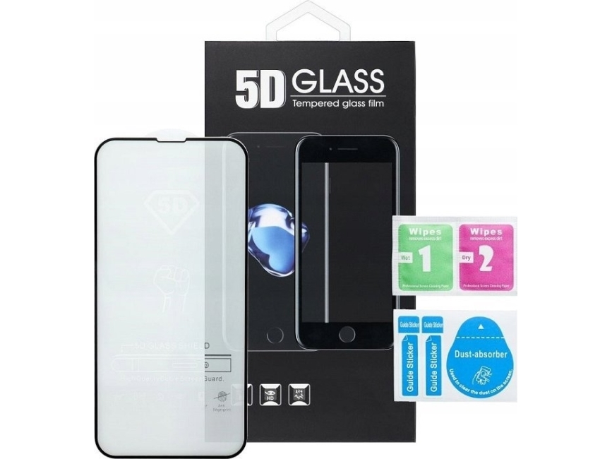 Partner Tele.Com 5D Fuldlim Hærdet Glas Til Samsung Galaxy S24, Sort