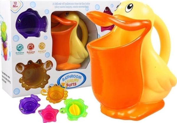 Leantoys Badespielzeug Pelikan-Formen Tiere