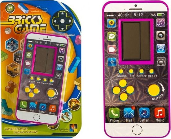 Lean Sport Elektronisches Spiel Tetris Cell Pink