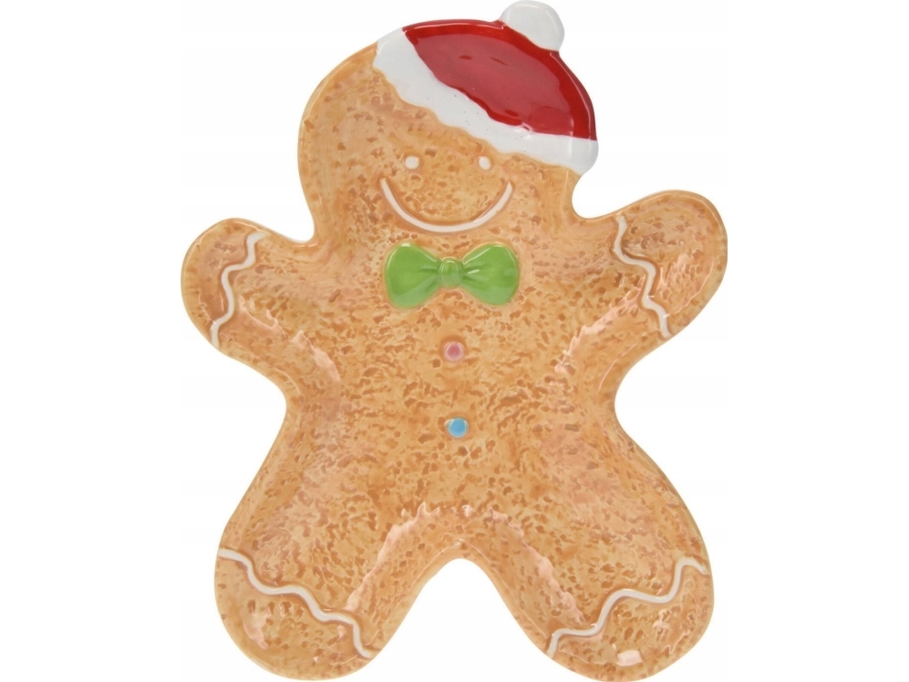 Home Styling Collection Juldekoration Pepparkaksfat, 22 x 19 cm, COOKIE | Julen - Juldekorationer - Dekorationer för jul | GameStuff