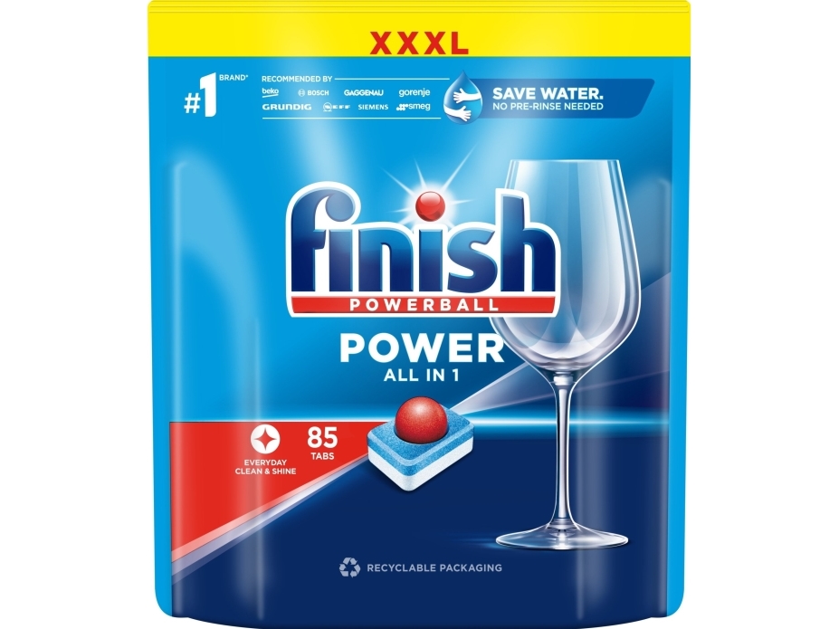 Finish Tabletki Do Zmywarki Power All In 1 85 Szt.