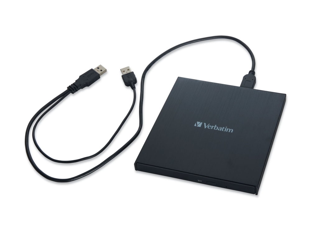 Verbatim Slimline - Disk drev - BDXL Writer - 6x - SuperSpeed USB 3.0 - ekstern