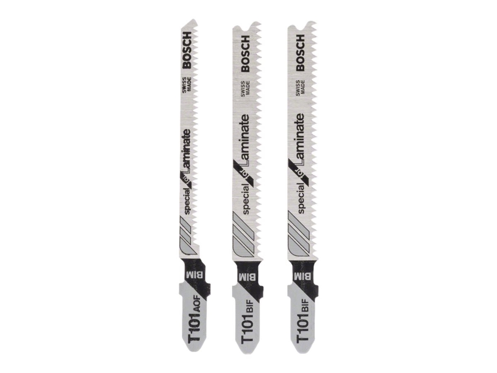 Bosch Special For Laminate - Stiksavsklingesæt - For Hardwood, Parket, Polyvinylklorid (Pvc), Vinyl, Slibende Træforarbejdningsmaterialer, Solidt Lam