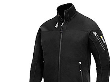 Snickers Workwear 9438 Body Mapping Microfleece-Jacke 9438-0400 Schwarz Größe M