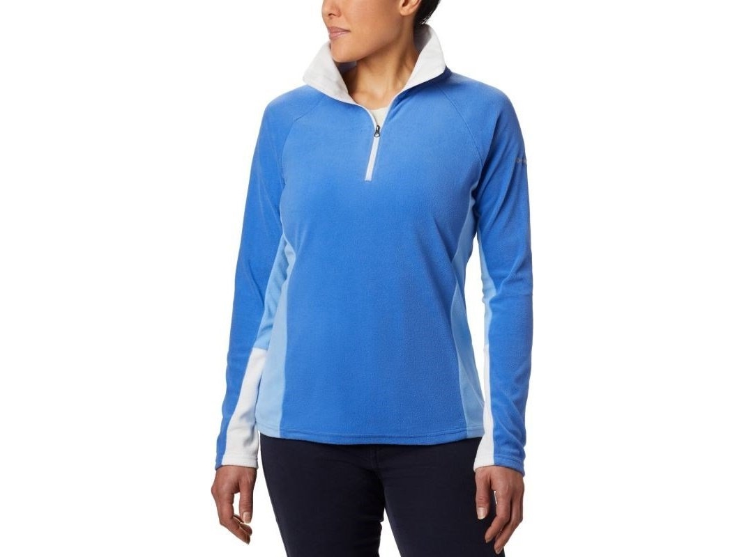 Columbia Columbia Glacial IV Half Zip Fleece 1802201466 Granatowe M